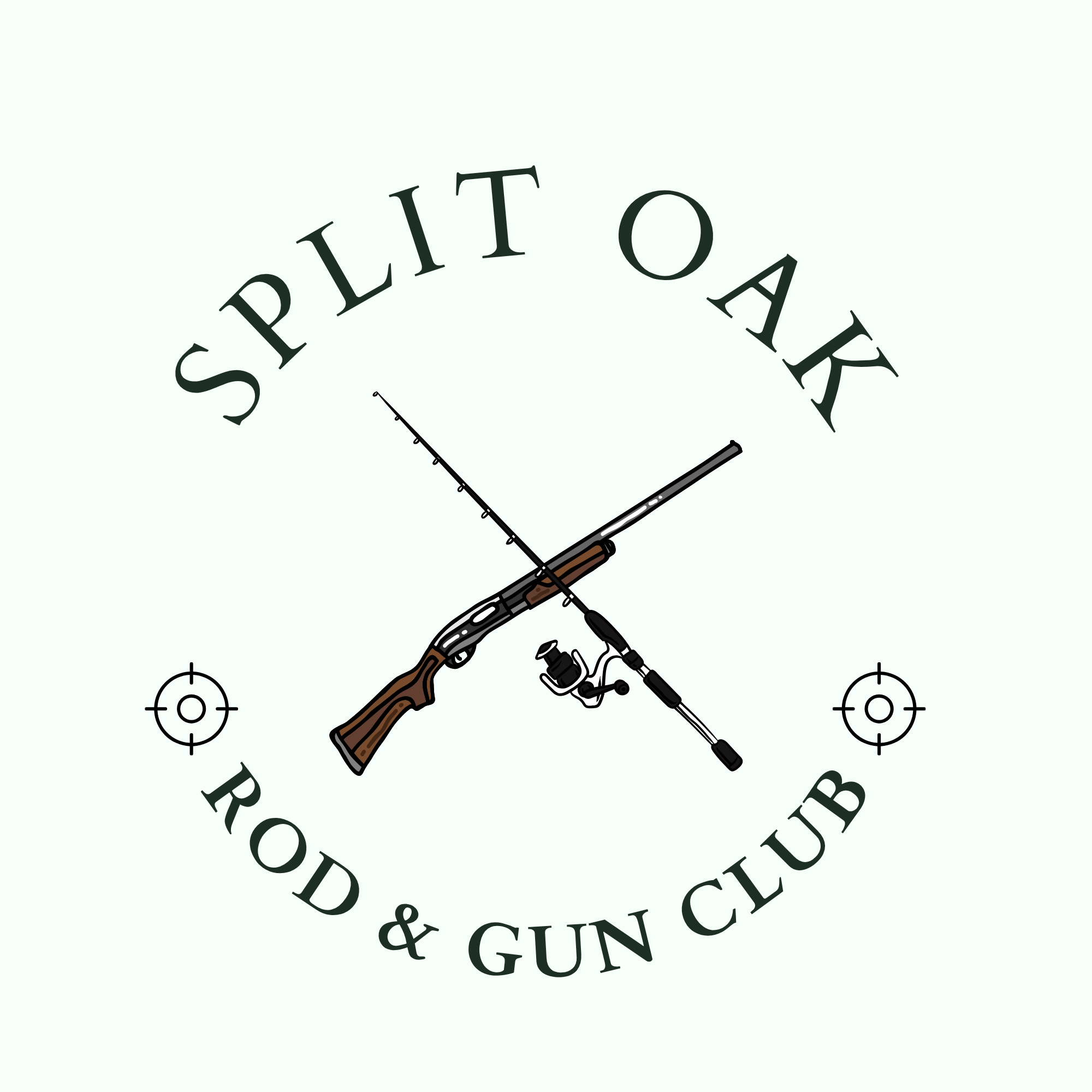 Split Oak Rod & Gun Club Logo